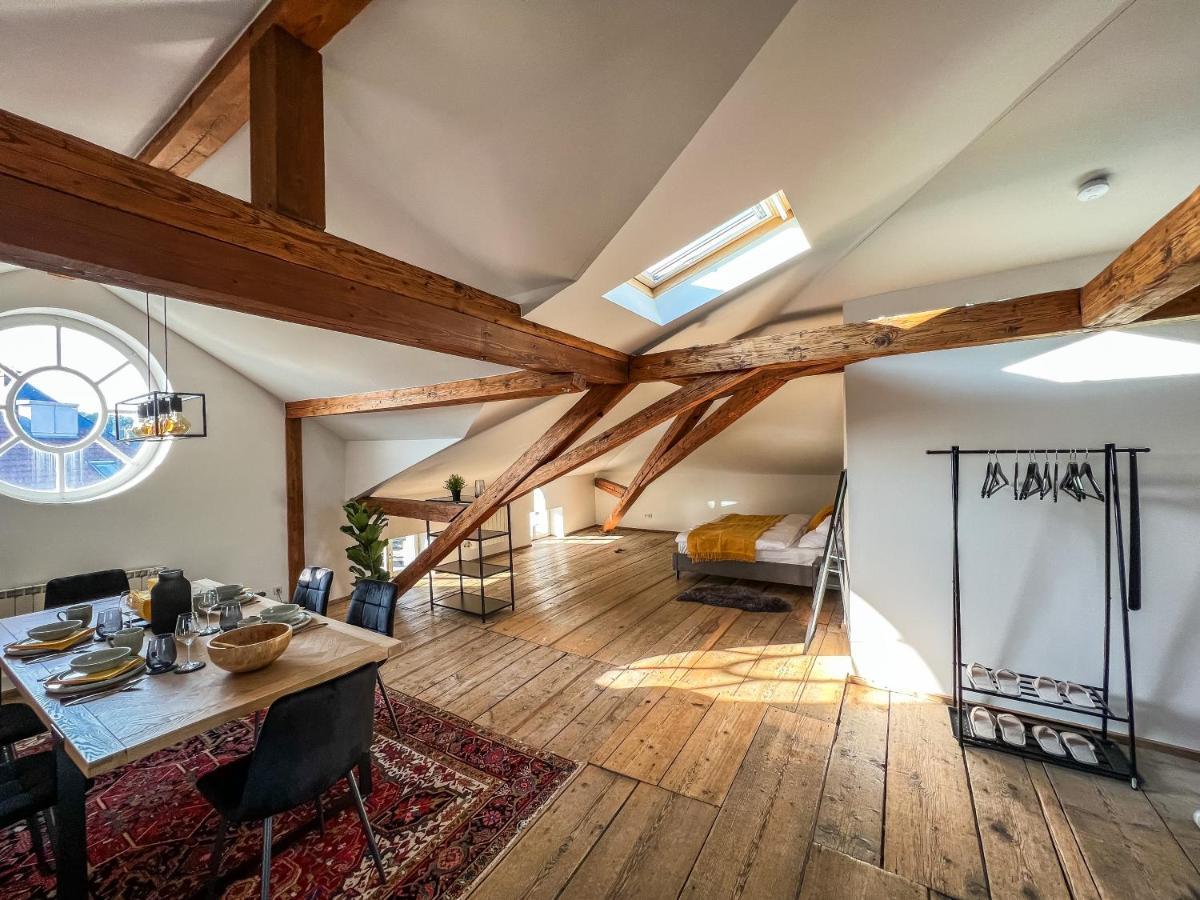 Loft-Wohnung Im Herzen Von Prien - 100M2 - Smarttv エクステリア 写真